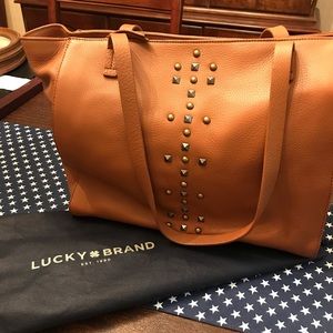 Lucky Brand Leather Tote